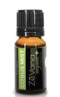 ZeVana Organic Essential Oils 15 ML USDA Certified, Citrus Mist