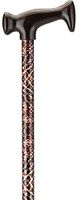 NOVA T-Grip Designer Cane, Snake Skin