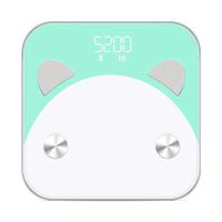 Weight Scale Bathroom Digital Body Fat Weighing mi Scale Household Led Electronic Floor Scales 12 Index,Blue