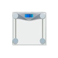 Tempered Glass Scales Digital Display Weight Weighing Floor Electronic Smart Balance Body Household Bathrooms 400 Pounds,Transparent