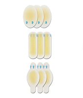 Blister Bandages - Gel Blister Pads, Toe & Heel Blister Prevention Cushioned Bandages, Waterproof Adhesive Bandages for Foot, Blister Prevention & Recovery - 9 Pack