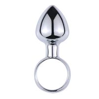 1pc Stainless Steel Bead Aańus Plúg P-ëň-Ïš Dillidio Clíťộríş Stímúlętêúr Massage Sxxy Toy