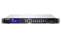 QNAP QGD-1600P-8G-US 16-Port 1GbE Switch with 2 RJ45 and SFP+ Combo Port with Intel Celeron Processor and 8GB RAM