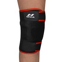 Nivia Adjustable Knee Support (Black) Free Size