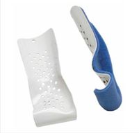 MCK21233000 - Djo Global Wrist / Forearm Splint PROCARE Colles Aluminum / Foam Right Hand White / Blue Small