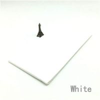 49 * 49cm Tissue Paper Floral Wrapping Paper Flower 10pcs/Lot Home Decoration Festive & Party Wedding DIY Gift Packing Supplies (White)
