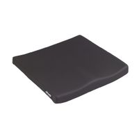 Drive Medical Molded General Use Wheelchair Cushion, Black, 18 Inch