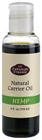 Hemp 4oz Carrier Oil Base Oil for Aromatherapy, Essential Oil or Massage
