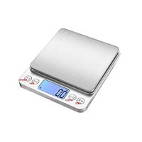 ZHPRZD Mini Digital Kitchen Scale/Household Waterproof Small Food Scale/LED Backlit Display/Unit Conversion Electronic Scale (Size : 10kg)