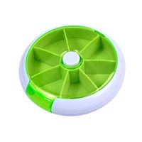 Jarsh 2018 New 7-Day Round Medicine Pill Vitamin Box Case Storage Dispenser Organizer Holder