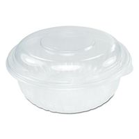 Dart C32BCD 32 oz Clear OPS Bowl With Dome Lid (Case of 126 Bowls w/Lids)