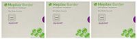 Mepilex Border Self-Adhesive Foam Dressings 4"x4", Box of 5 (Three Pack)