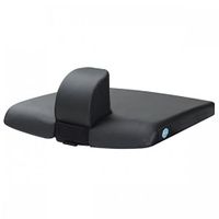 Lacura Removable Pommel Cushion, 16" x 16", Wheelchair Cushion with Detachable Pommel, Soft Antimicrobial Padding Straps to Wheelchair for Secure and Safe Use, Pommel Cushion for Hip Posture