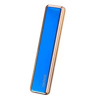 Gowersdee USB Electric Double-Sided Flameless Torch Rechargeable Windproof Smoke Lighter Portable Rechargeable Arc Lighter Electric Lighter Flameless
