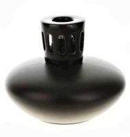 Millefiori Black Ceramic Large Classica Lampair Fragrance Lamp Milano