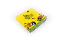 BRISA VW Collection - Volkswagen Beetle Car Bug Design Printed Napkins, Serviette, Paper Towel, Kitchen Utensil (20 pcs. 13x13 Inches 3-ply/Love That Bug)