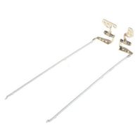 New LCD Screen Hinges Set Replacement for Toshiba Satellite C850 C850D C855 C855D L850 L850D L855 L855D S850 S855 S855D Series P/N: 6055B0022301 6055B0022302 6055B0022401 6055B0022402 (Left Right)