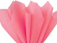 5ct Coral Rose Pink Tissue Paper for Gift Wrapping 20"x26" Sheets Eco-Friendly nfLG -773