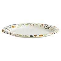 Boardwalk DEER6PLT Deerfield Printed Paper Plates, 6-Inch Diameter, 50 Plates/Pack, 20 Packs/Carton