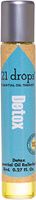 21 drops 8mL Detox Essential Oil Roll On Aromatherapy - Natural, Certified Organic, Pure Therapeutic Quality 1st Press Blend for Cleansing Aroma Therapy