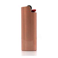 Lucklybestseller Metal Lighter Case Cover Holder Sleeve Pouches for BIC Full Size Lighter Type J6