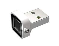 Octatco EzFinger [White] Fingerprint Reader USB Dongle for Windows 7,8,8.1 & 10 Hello Login, Sign-in, File encryption, Folder Lock, Biometric Scanner Sensor, Password-Free