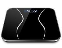 Fat Scale Bathroom Floor Body Fat Scale Glass Smart Household Electronic Digital Weight Balance Bariatric BMI LCD Display 180KG/50G