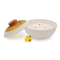 Winbattle Candle Scented Candle,Lemon Aromatherapy Candles,Natural Soy Wax
