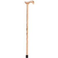 Brazos Walking Cane for Men and Women Handcrafted of Lightweight Wood and made in the USA, Hickory, 37 Inches