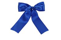 Royal Blue (Set of 25) Pre-Made 1-1/2" Satin Bows with Wire Tie Included by AchmadAnam