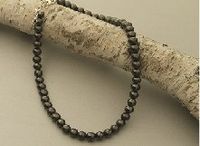 Black Magnetic Therapy Necklace 18"