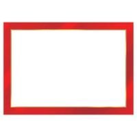 Caspari Red Foil Self-Adhesive Gift Tags, 36 Labels Included