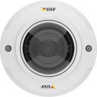 Axis 01116-001 Network Camera 4MP, Mini-Dome, Indoor, PTZ, H.264/MPEG4/JPEG, F2.2 to 2.4 Fixed Iris/Focus 2.4 to 1.8 MM Lens,