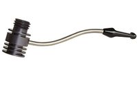 Radiator Pipes Curved Tobacco Pipe Frame - Gunmetal