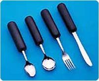 Weighted Utensils Fork, Ez Large Grip