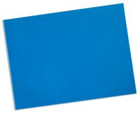 Rolyan Splinting Material Sheet, Aquaplast-T Watercolors, Electric Blue, 1/8" x 18" x 24", Solid, Single Sheet