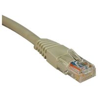 TRIPP LITE N002-004-GY / 4FT CAT5E CAT5 GRAY MOLDED RJ45 M/M PATCH CORD 350MHZ