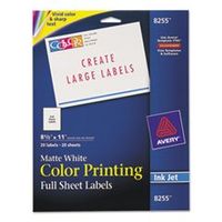 LABEL,IJ COL, 8.5X11,WHT