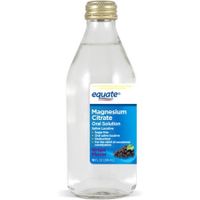 Equate - Magnesium Citrate Oral Solution, Saline Laxative, Grape Flavor, 10 Fl Oz