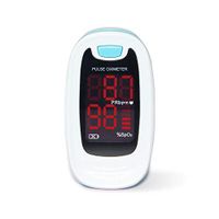 Fingertip Pulse O+xim+eter Blood Ox^yg-en Sa^tura-Tion Monitor Portable Pulse O+xim+eter, Heart Rate Monitor and 1.5" OLED Digital Display