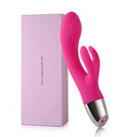 10 Powerful Vibration Modes, Portable Personal Rechargeable Massager, Handheld Cordless Waterproof Massager Therapy Back Neck Muscle Aches Sports Recovery, Quiet (Pink)