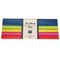 Gift Wrap Bag Tissue Paper Multi Color 24 Sheets 20 x 20 Inch Made in USA