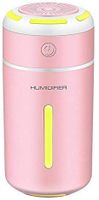 7 Color LED Ultrasonic Essential Oil Diffuser Aromatherapy Air Humidifier (PINK)