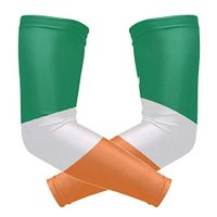 Ireland Flag 1 Pair UV Protection Cooling Long Sports Arm Sleeve