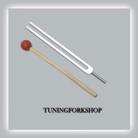 TFS Tuningforkshop Mid Om 136.10 Hz Tuning Fork Set with Mallet+Pouch+Fast Shipping