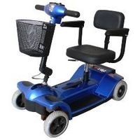Zipr 4 Leisure Travel Scooter - Red