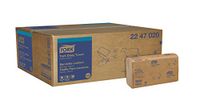 Tork 2247020 Dairy Towel, 1-Ply, 9.125" Width x 10.25" Length, Natural Brown (Case of 16 Packs, 250 Wipers per Pack, 4,000 Wipers per Case) for use with Tork 70WM1
