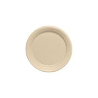 Dart 6PHQR 6 in Honey Laminated Foam Plate (Case of 1000)