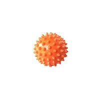 7CM 6 Color Fitness PVC Hand Massage Ball PVC Soles Hedgehog Sensory Training Grip The Ball Portable Physiotherapy Ball,Orange