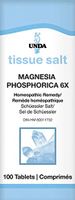 UNDA - Magnesia Phosphorica 6X (Salt) - Homeopathic Remedy to Support Muscle Health and Relieve Cramps Associated with Menstruation - 100 Tablets